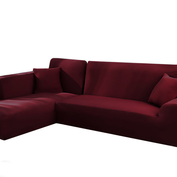 Solid Sofa Cover 4 Seats