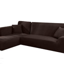 Solid Sofa Cover 4 Seats