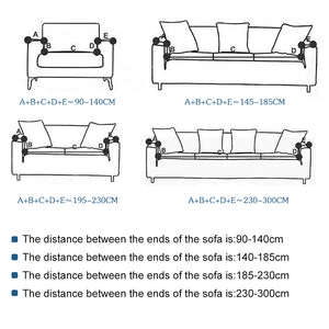 Floral Sofa Covers 1/2/3/4 Seats