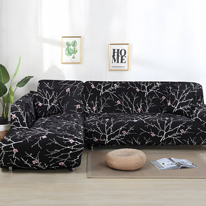 Floral Sofa Cover 1/2/3/4 Seats