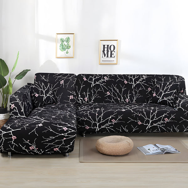 Floral Sofa Cover 1/2/3/4 Seats