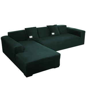 Velvet Sofa Cover 1/2/3/4 Seats
