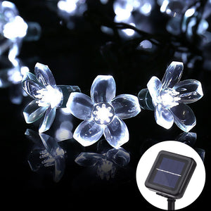 Solar Sakura Globe String Lights Festivals