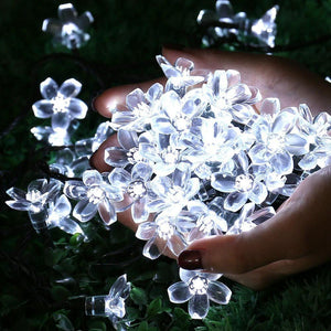 Solar Sakura Globe String Lights Festivals