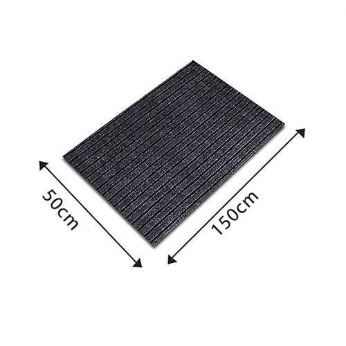 Stripes DoorMat Gery