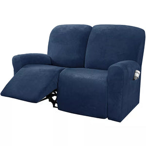 Velvet Recliner Chair Covers 1/2/3 Seats