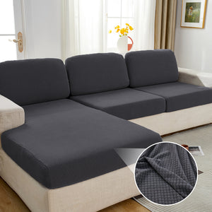 Corn Fleece Sofa Cushion Cover 1/2/3/4 Seats