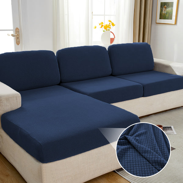 Corn Fleece Sofa Cushion Cover 1/2/3/4 Seats