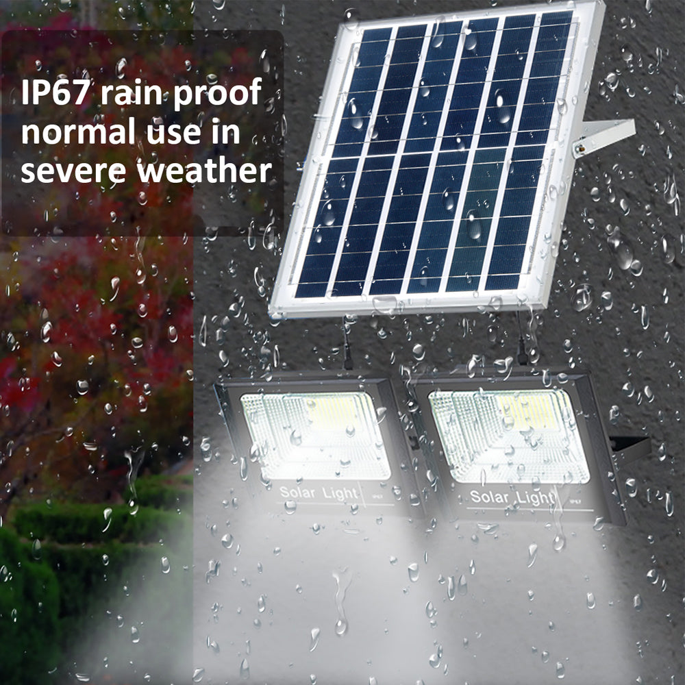 Solar Flood Light 2 Head 170LED