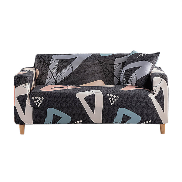 Floral Stretches Sofa Cover 1/2/3/4 Seats