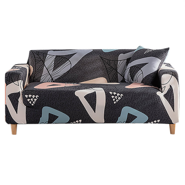 Floral Stretches Sofa Cover 1/2/3/4 Seats