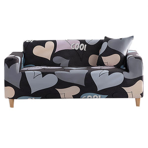 Floral Stretches Sofa Cover 1/2/3/4 Seats