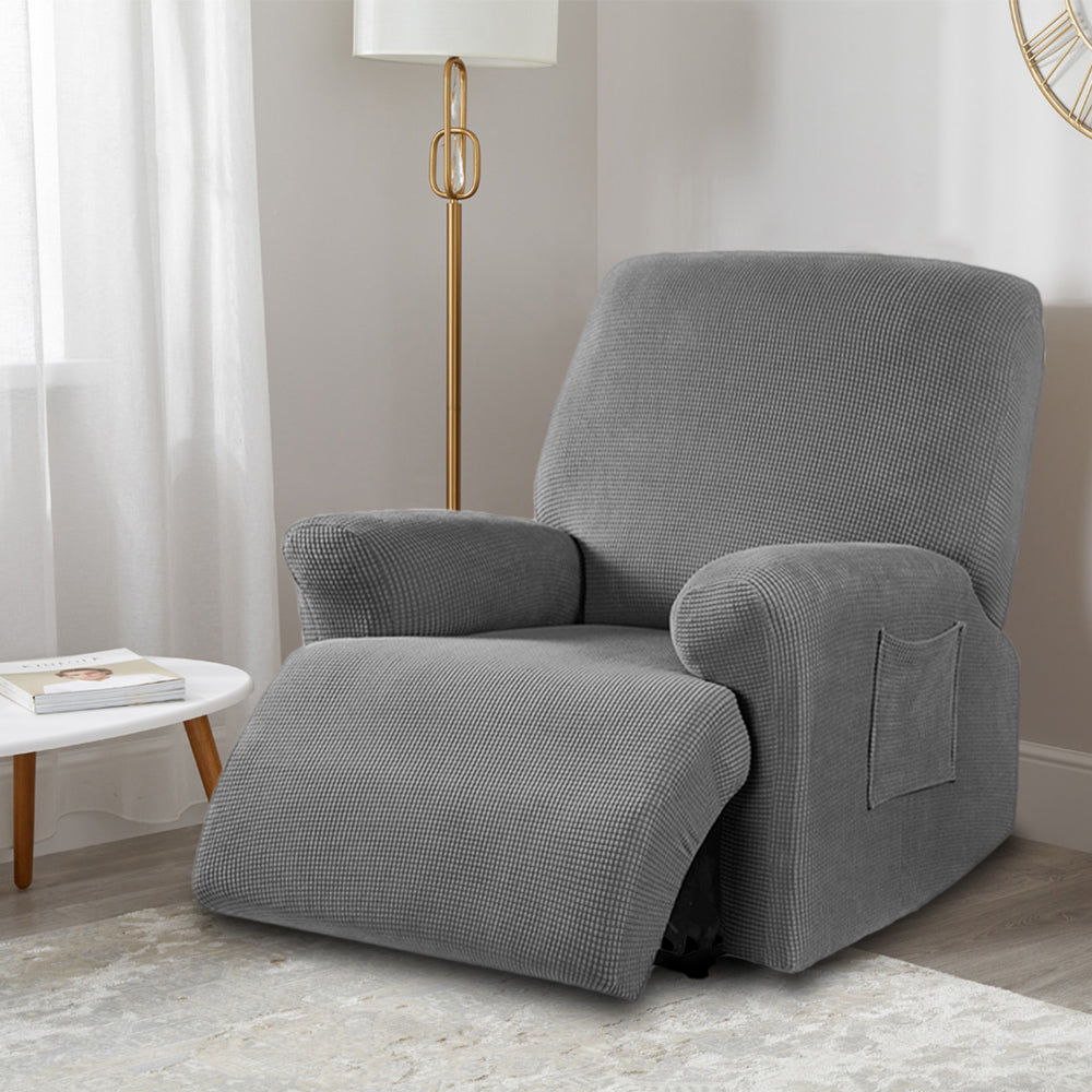 Solid Corn Recliner Cover 4/6/8 Pieces