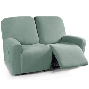 Solid Corn Recliner Cover 4/6/8 Pieces