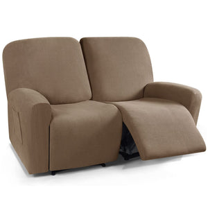 Solid Corn Recliner Cover 4/6/8 Pieces
