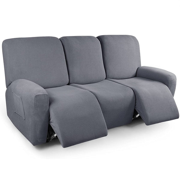 Solid Corn Recliner Cover 4/6/8 Pieces