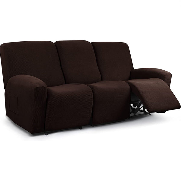 Solid Corn Recliner Cover 4/6/8 Pieces