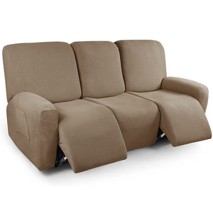 Solid Corn Recliner Cover 4/6/8 Pieces