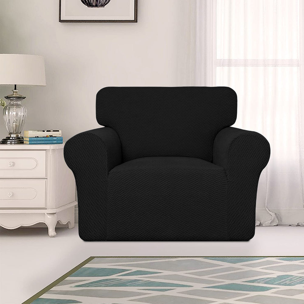 Knitted Twill Sofa Cover 1/2/3/4 Seats