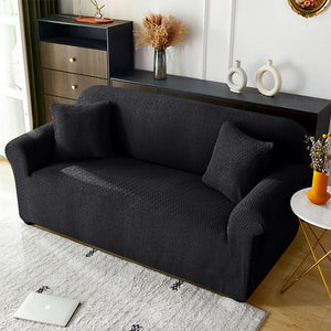 Knitted Twill Sofa Cover 1/2/3/4 Seats