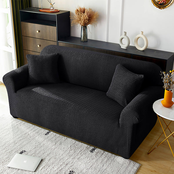 Knitted Twill Sofa Cover 1/2/3/4 Seats