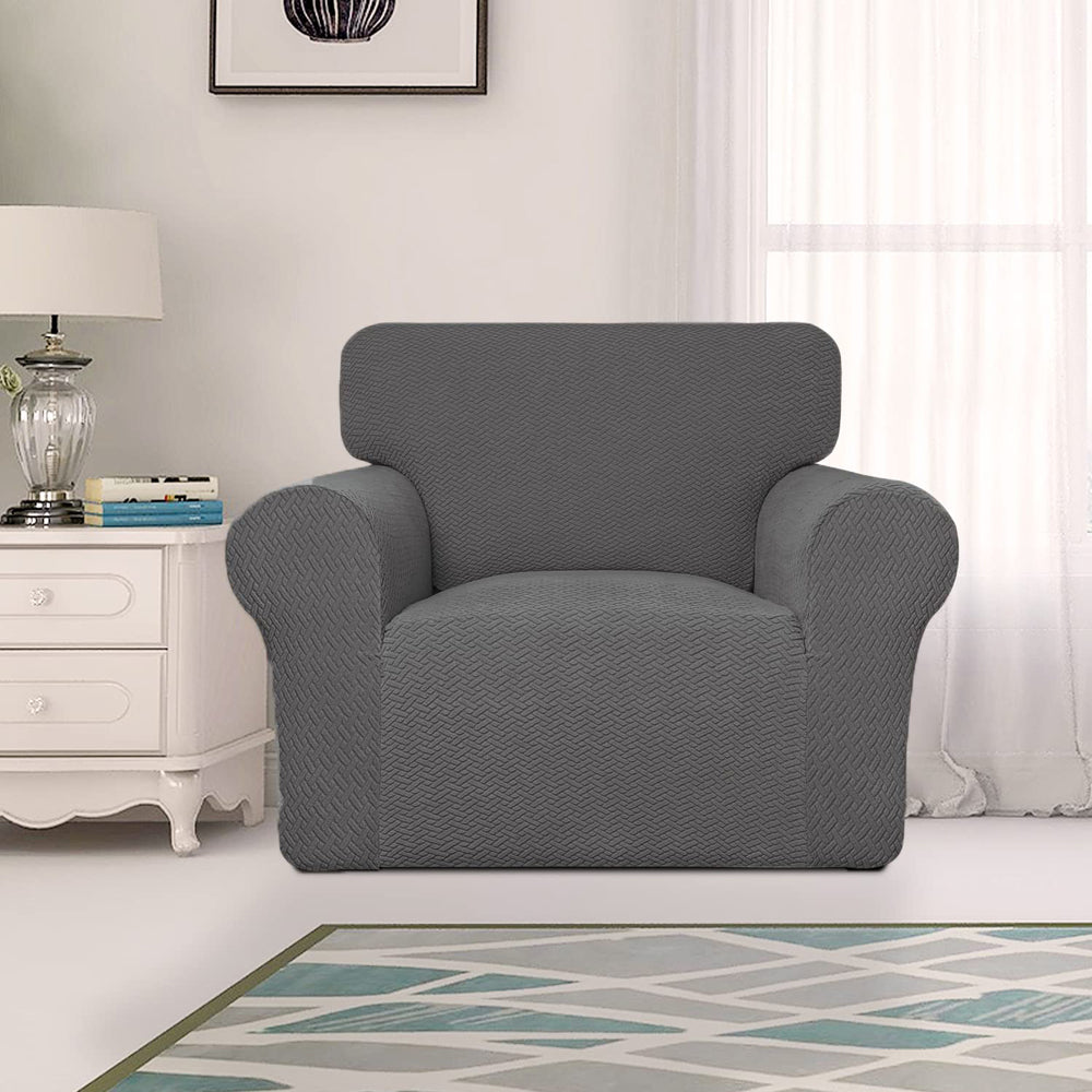 Knitted Twill Sofa Cover 1/2/3/4 Seats