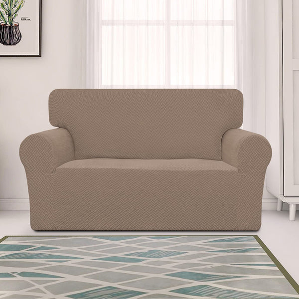 Knitted Twill Sofa Cover 1/2/3/4 Seats
