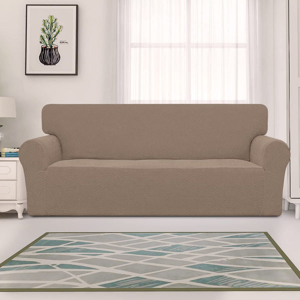 Knitted Twill Sofa Cover 1/2/3/4 Seats
