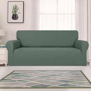 Knitted Twill Sofa Cover 1/2/3/4 Seats