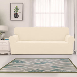 Knitted Twill Sofa Cover 1/2/3/4 Seats