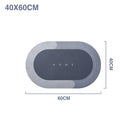 Super Absorbent Floor Mat Oval
